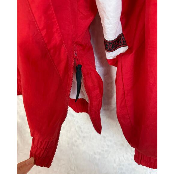 VTG 90s STARTER NCAA University Indiana HOOSIERS Logo Stripe 1/4 Zip Pullover XL - Picture 7 of 16